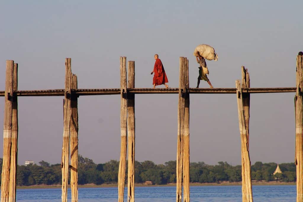 Ubend Bridge Myanmar evisa