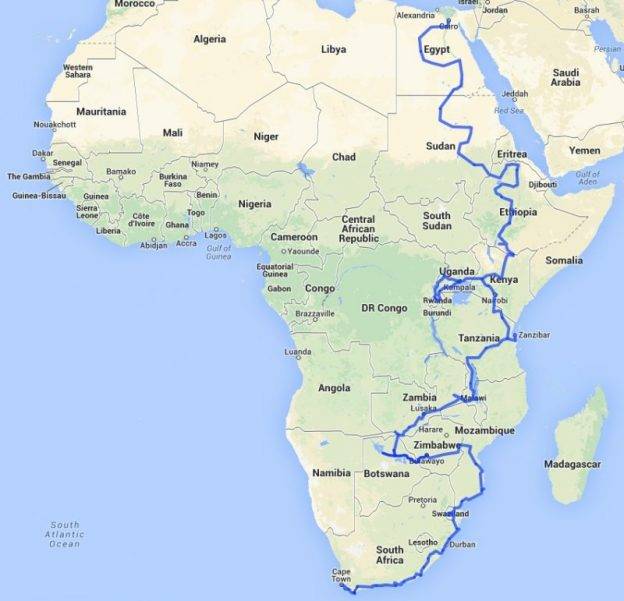 My epic overland trip from Cairo to Cape Town