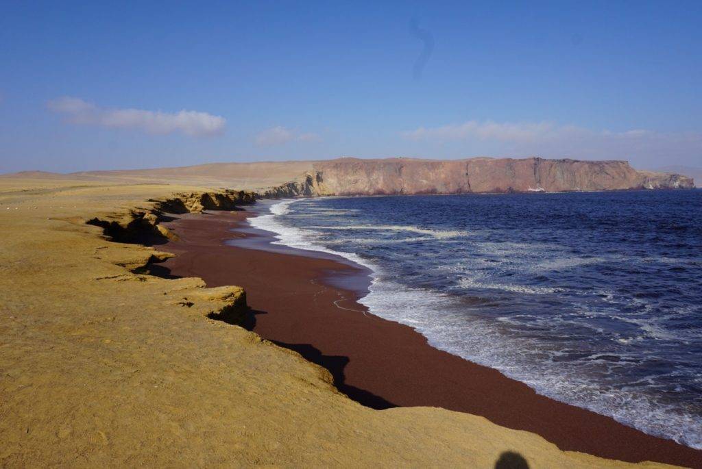 The reserve in Paracas Peru