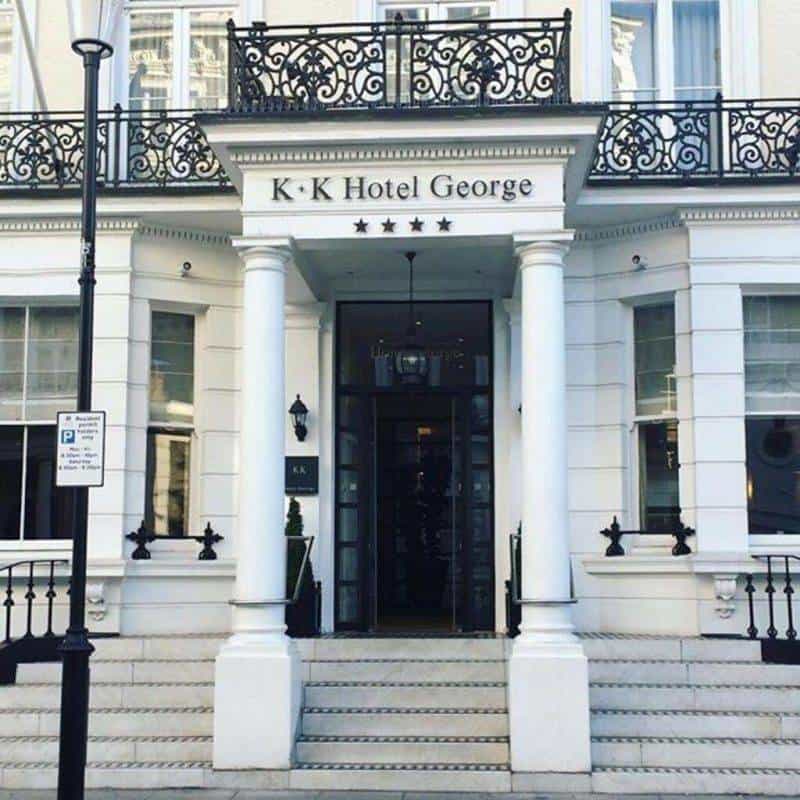 K+K George Hotel london itinerary 2 days