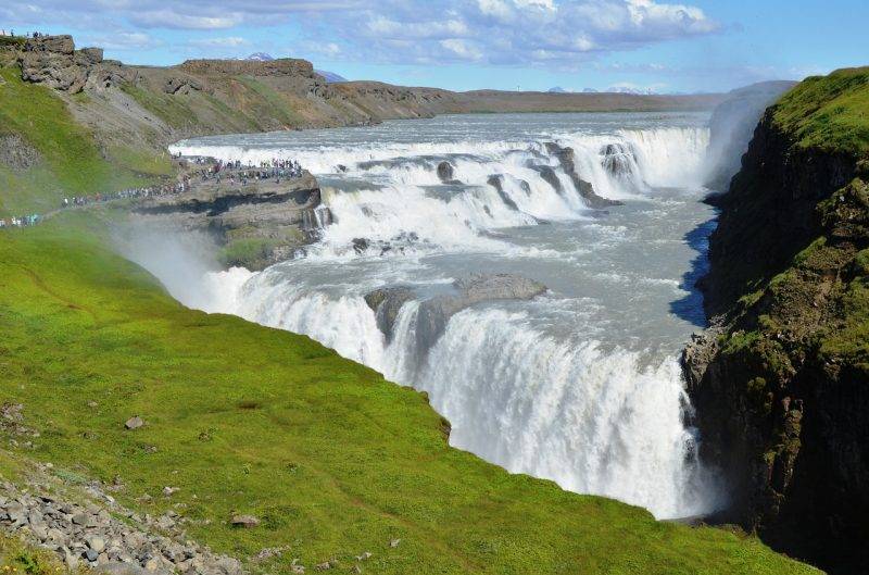 Gullfoss Waterfall Golden Circle Iceland