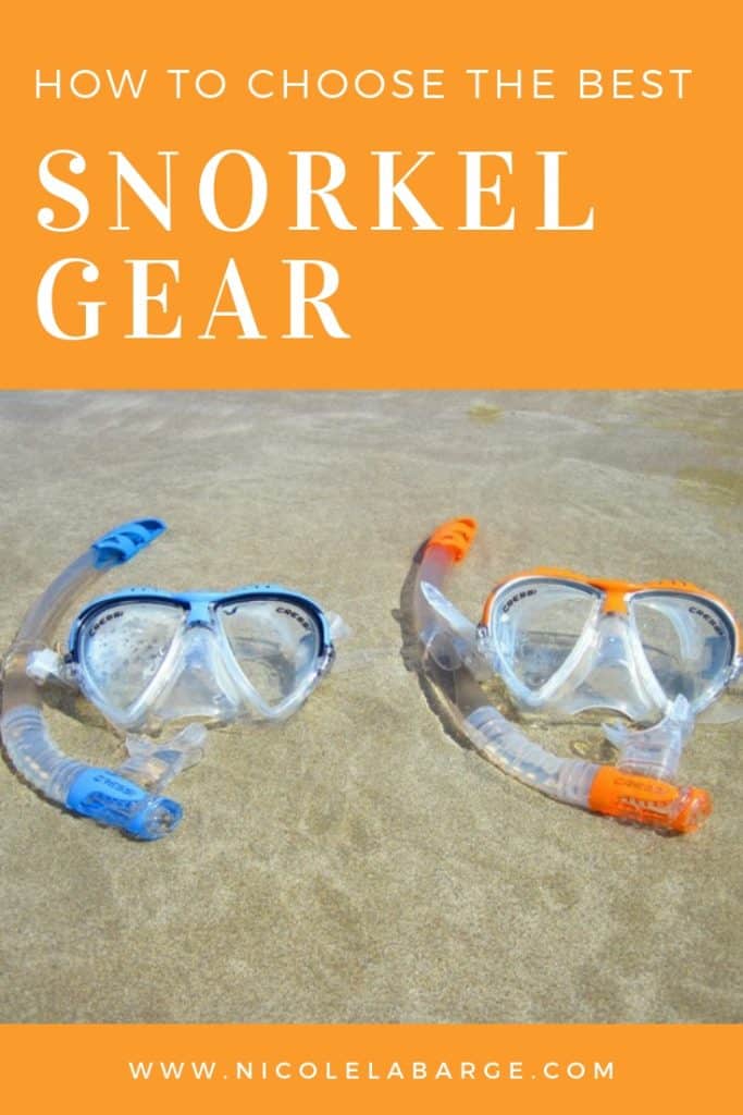 gear for snorkeling