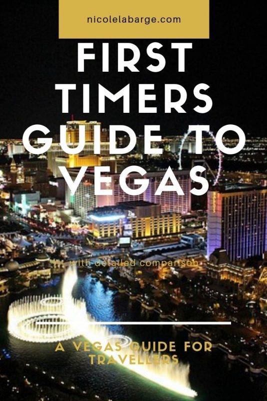 must do in vegas for first timers
