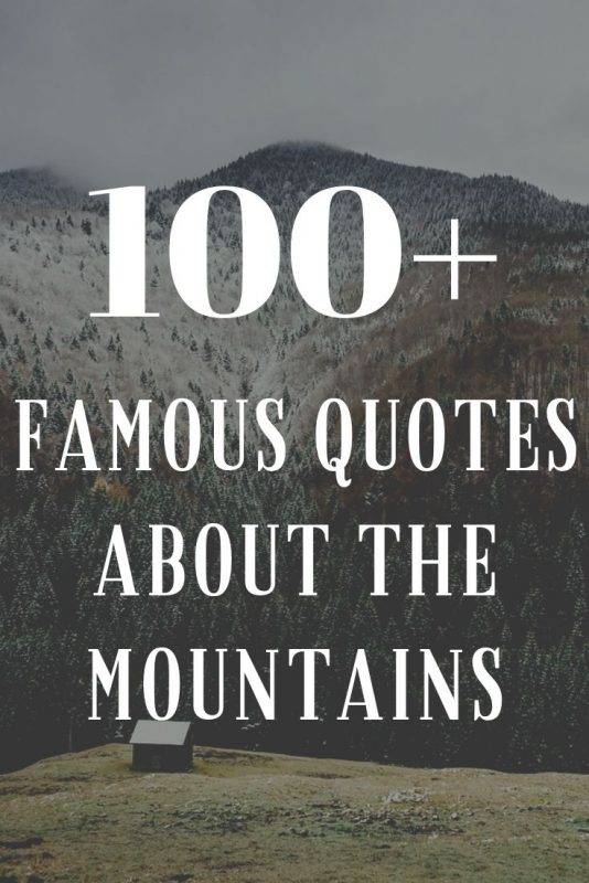 quotes mountains