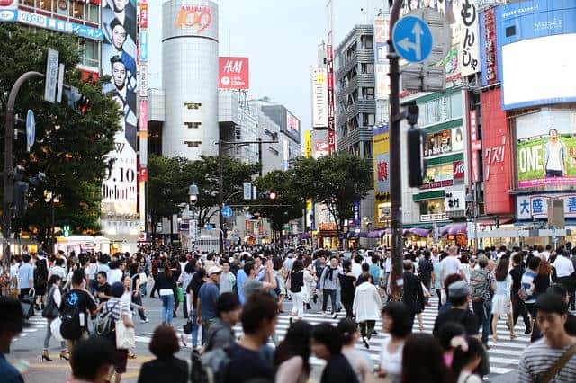 Shibuya Crossing tokyo japan itinerary 