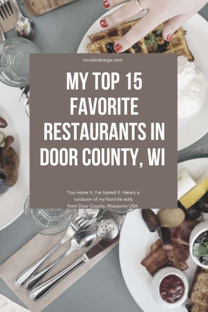 door county restaurants sturgeon bay restaurants