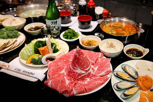 Shabu Shabu japan at winter