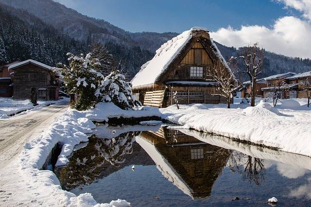 Japan in the winter