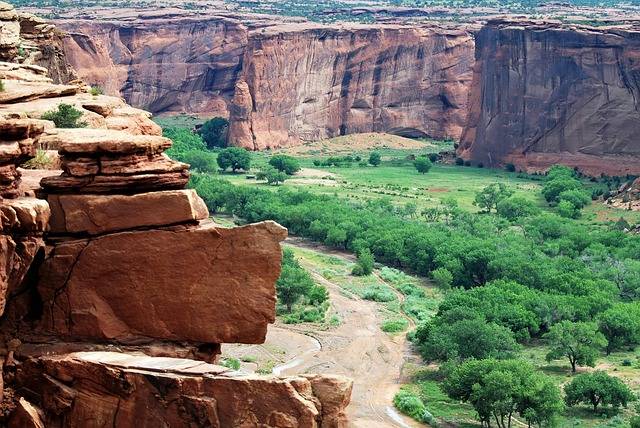 Chelly Canyon Indian Ruins Arizona