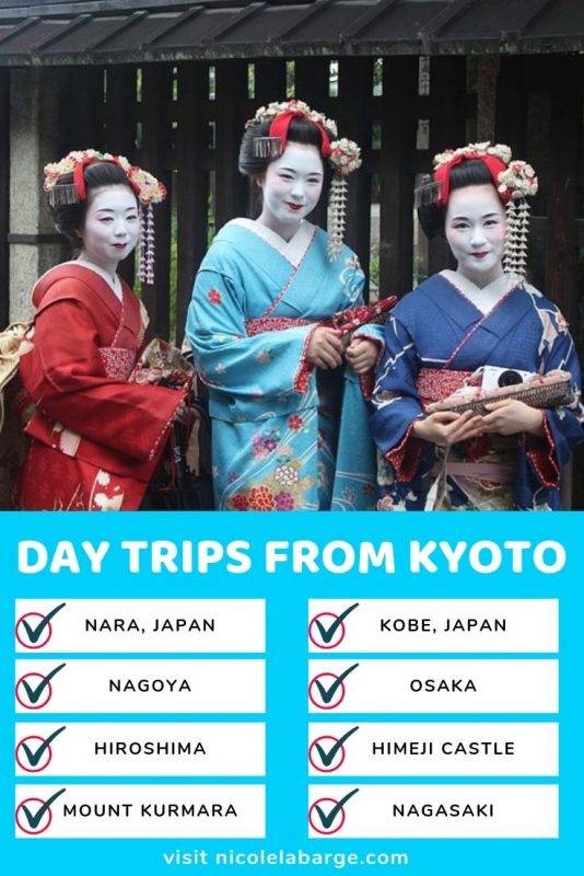 Day Trips from Kyoto Japan