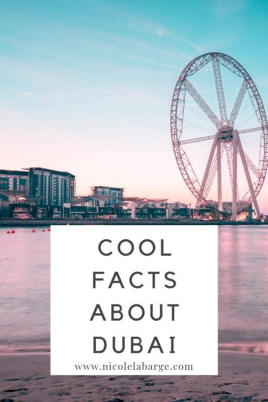 cool facts about Dubai