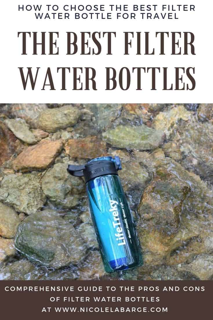 filtered water bottle