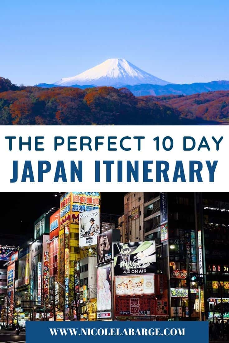 10 day japan itinerary