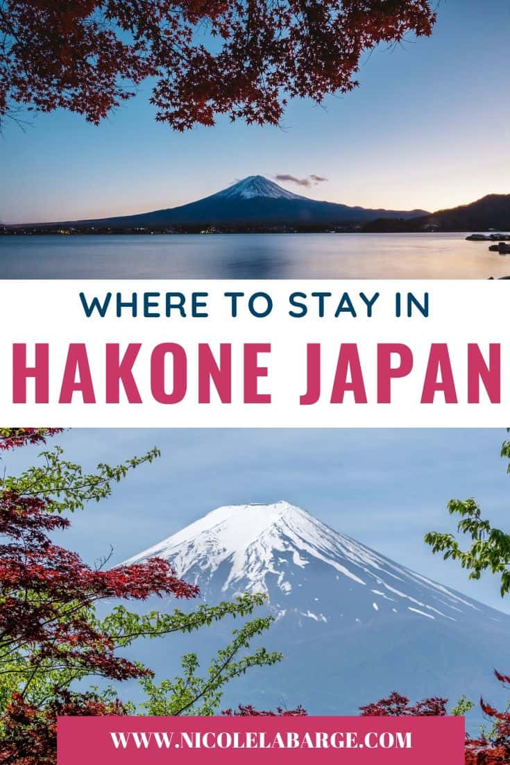 Where to stay in Hakone