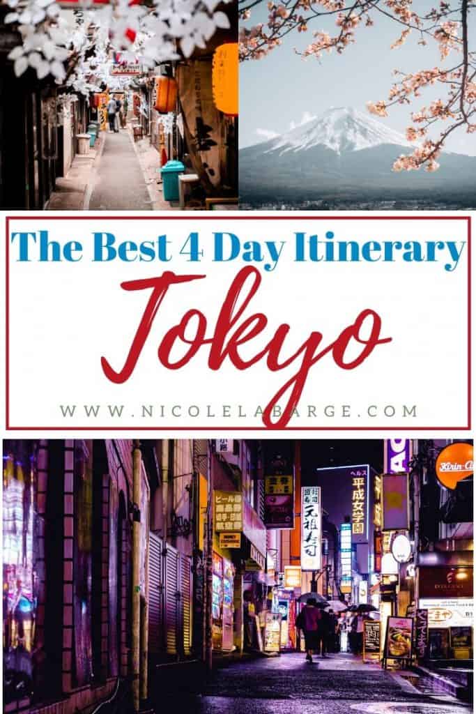 4 days in tokyo itinerary 